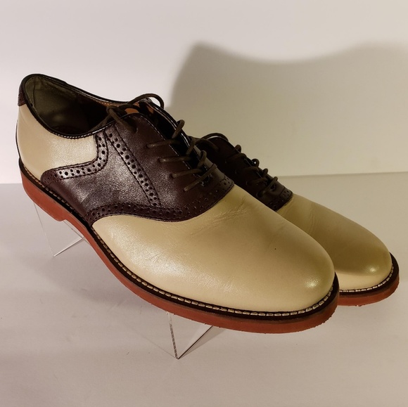 bass two tone loafers